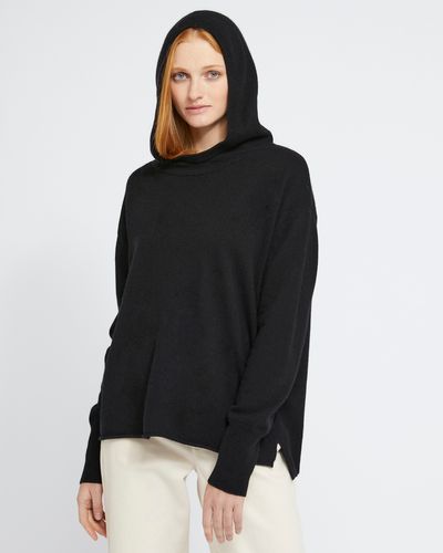 Carolyn Donnelly The Edit Cashmere Blend Pull Over Hoodie thumbnail