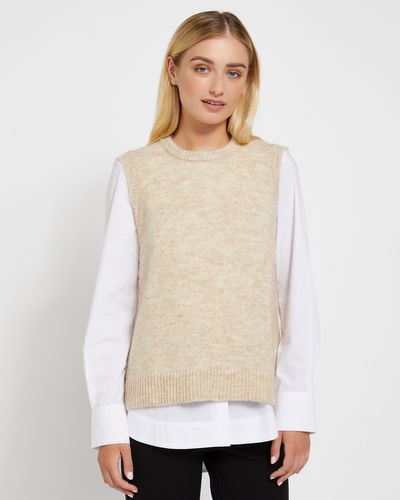 Carolyn Donnelly The Edit Sleeveless Sweater