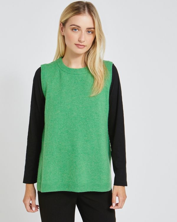 Carolyn Donnelly The Edit Cashmere Blend Crew Neck Tabard