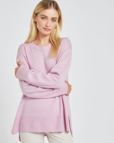 Carolyn Donnelly The Edit Cashmere Blend Crew Sweater