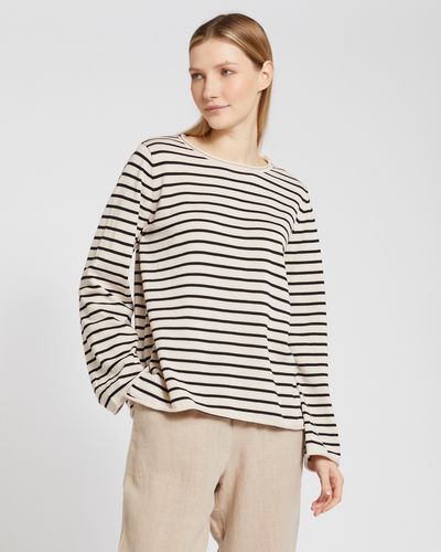 Carolyn Donnelly The Edit Pure Cotton Stripe Jumper thumbnail