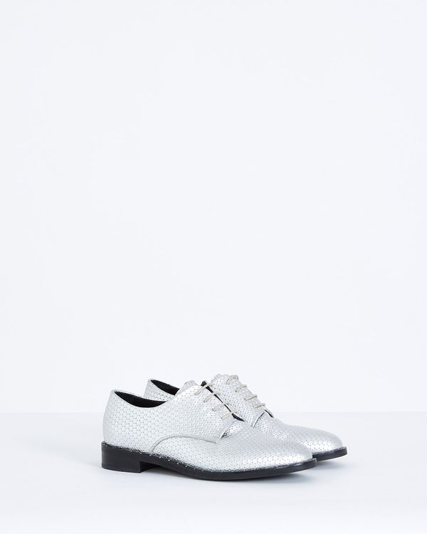 Carolyn Donnelly The Edit Silver Brogues