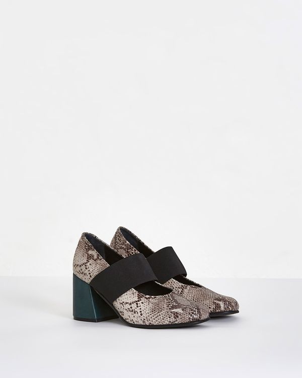 Carolyn Donnelly The Edit Printed Leather Court