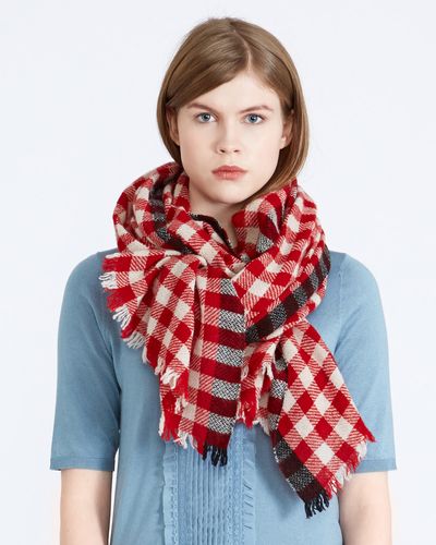 Carolyn Donnelly The Edit Gingham Scarf thumbnail
