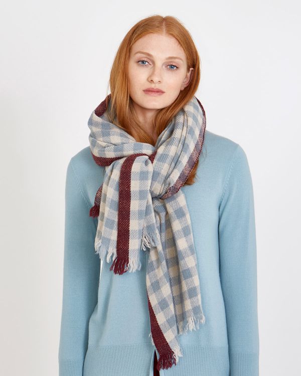 Carolyn Donnelly The Edit Gingham Check Scarf