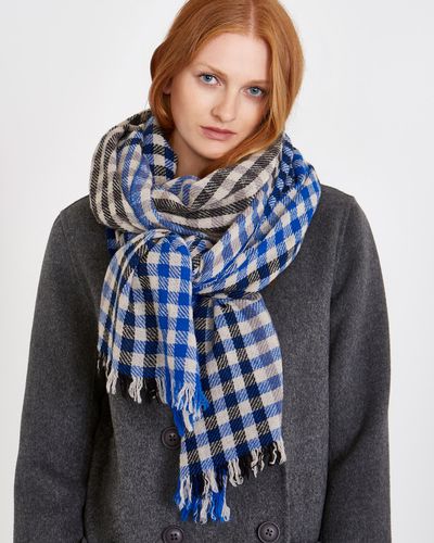 Carolyn Donnelly The Edit Multi Check Scarf thumbnail