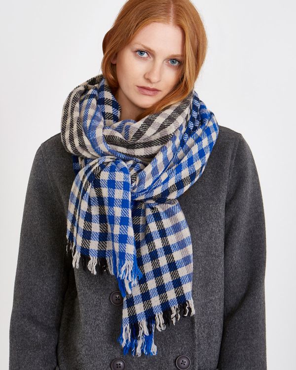 Carolyn Donnelly The Edit Multi Check Scarf