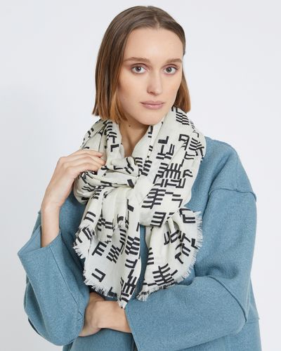 Carolyn Donnelly The Edit Geo Print Scarf thumbnail