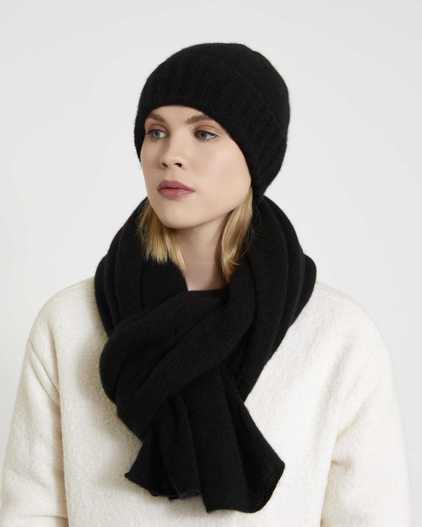 Dunnes Stores | Black Carolyn Donnelly The Edit Cashmere Scarf