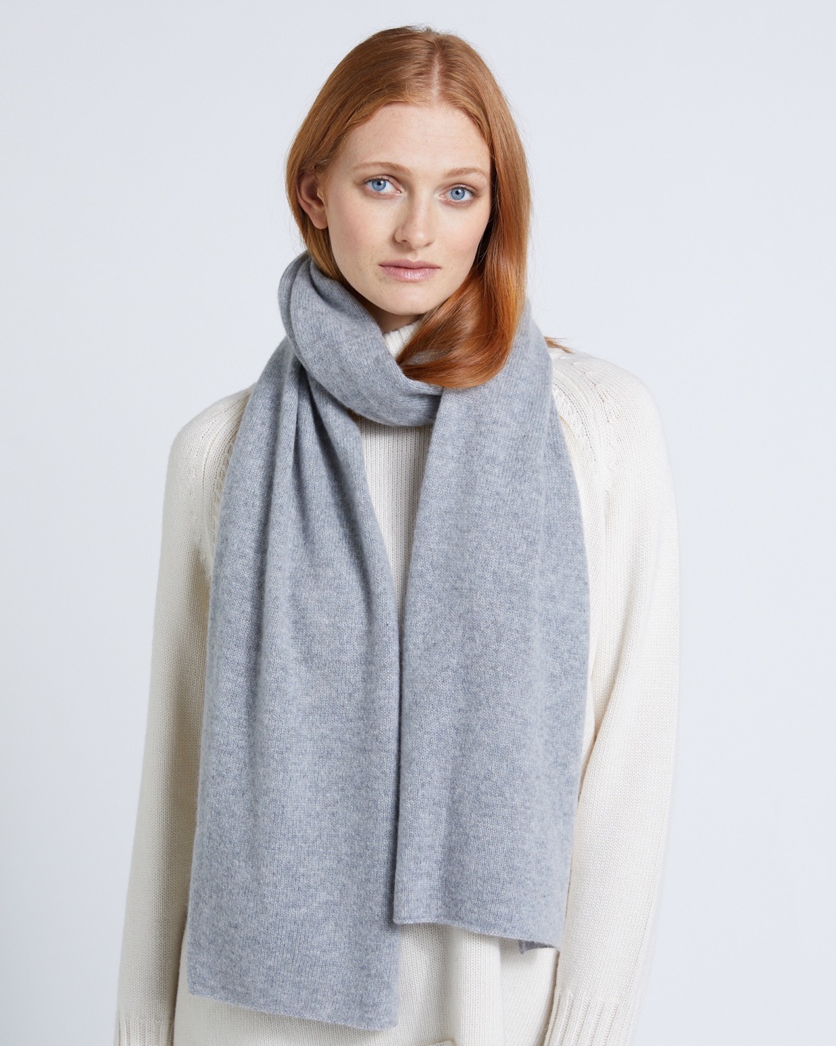 Dunnes Stores | Grey Carolyn Donnelly The Edit Cashmere Scarf