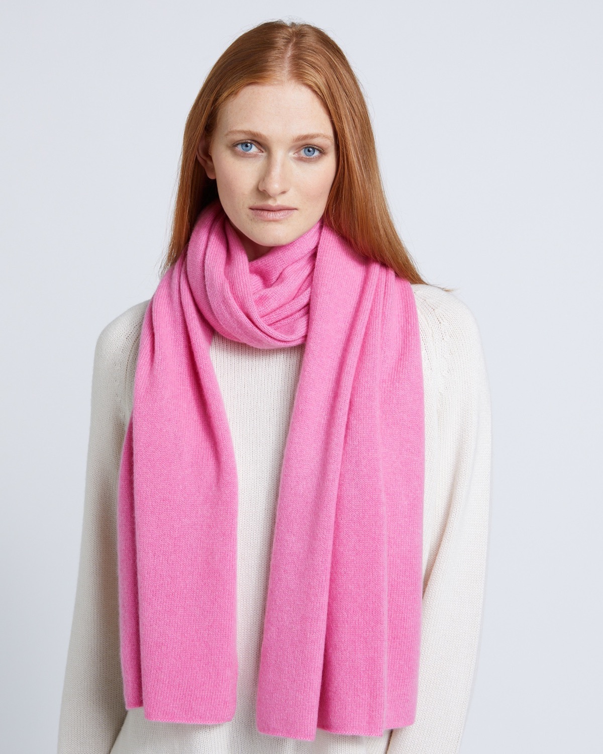 Dunnes Stores | Pink Carolyn Donnelly The Edit Cashmere Scarf