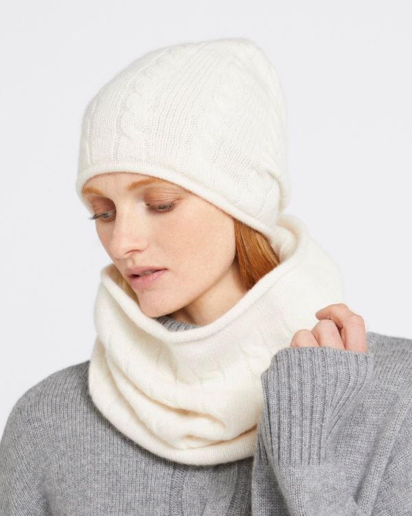 Dunnes Stores | Cream Carolyn Donnelly The Edit 100% Cashmere Cable ...