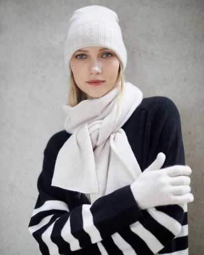 Carolyn Donnelly The Edit Stone Cashmere Scarf