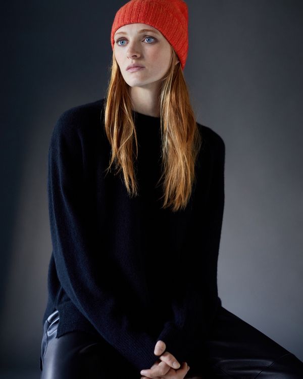 Carolyn Donnelly The Edit 100% Cashmere Oversized Crew Sweater