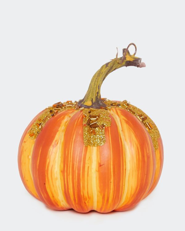 Mini Embellished Pumpkin