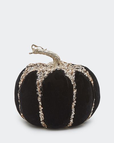 Decorative Pumpkin With Sequins