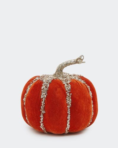 Decorative Pumpkin With Sequins thumbnail
