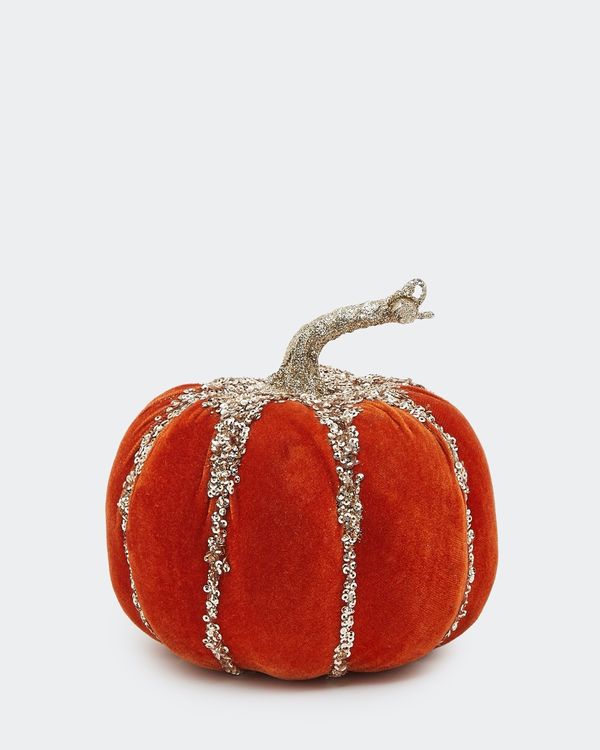 Decorative Pumpkin With Sequins