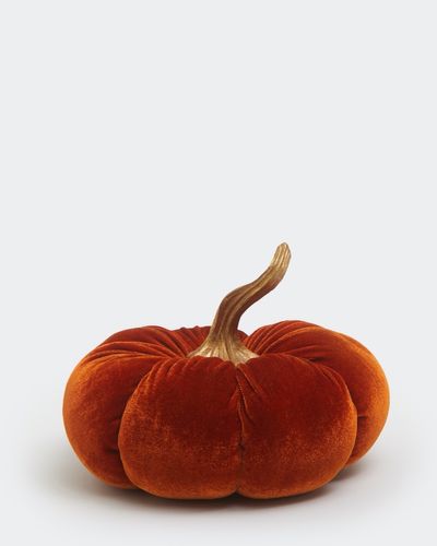 Medium Velvet Pumpkin
