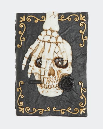 Day Of The Dead Battery Operated Light Up Spell Book
