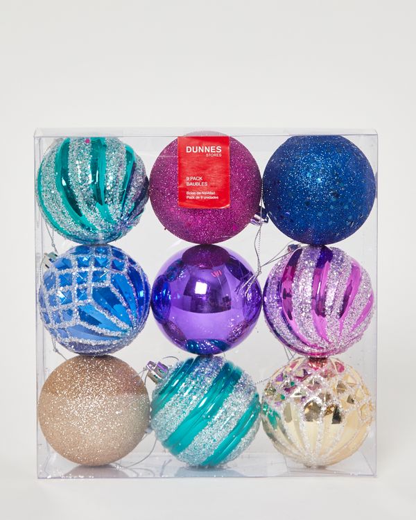 Baubles - Pack Of 9