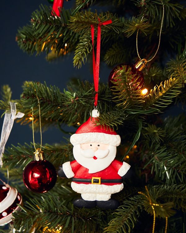 Claydough Santa Decoration