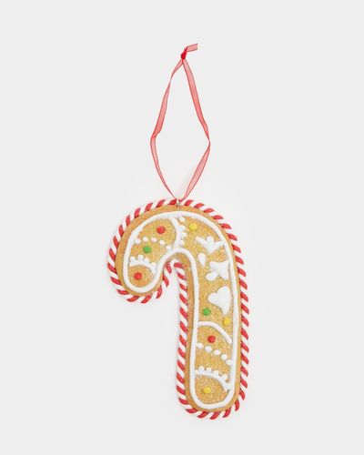 Gingerbread Candy Cane Decoration thumbnail