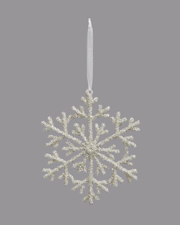 Beaded Snowflake Decoration