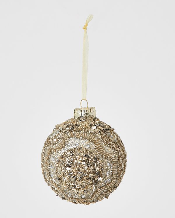 All Over Beading Bauble