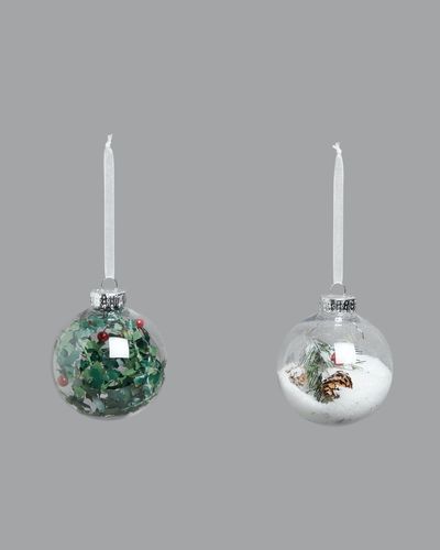 Foliage Bauble - Pack Of 2 thumbnail