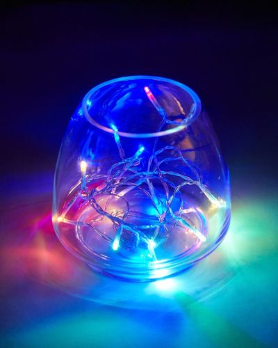 LED Battery-Operated Multicoloured Lights - Set Of 20 thumbnail