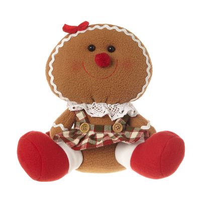 Gingerbread Sitting Boy And Girl thumbnail