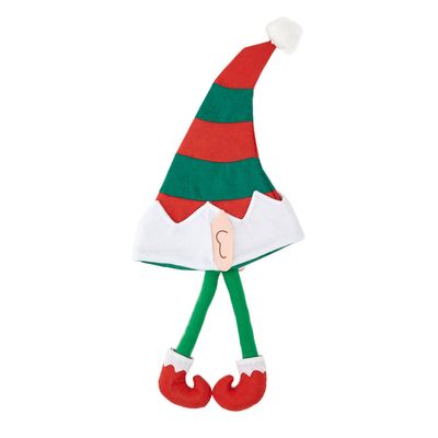 Novelty Elf Hat With  Ears And Feet. thumbnail