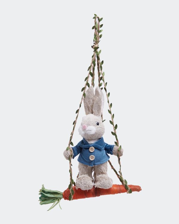 Easter Bunny On Swing