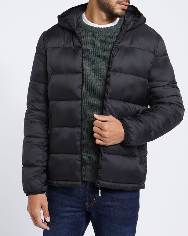 Dunnes Stores | Black-black Superlight Hooded Jacket