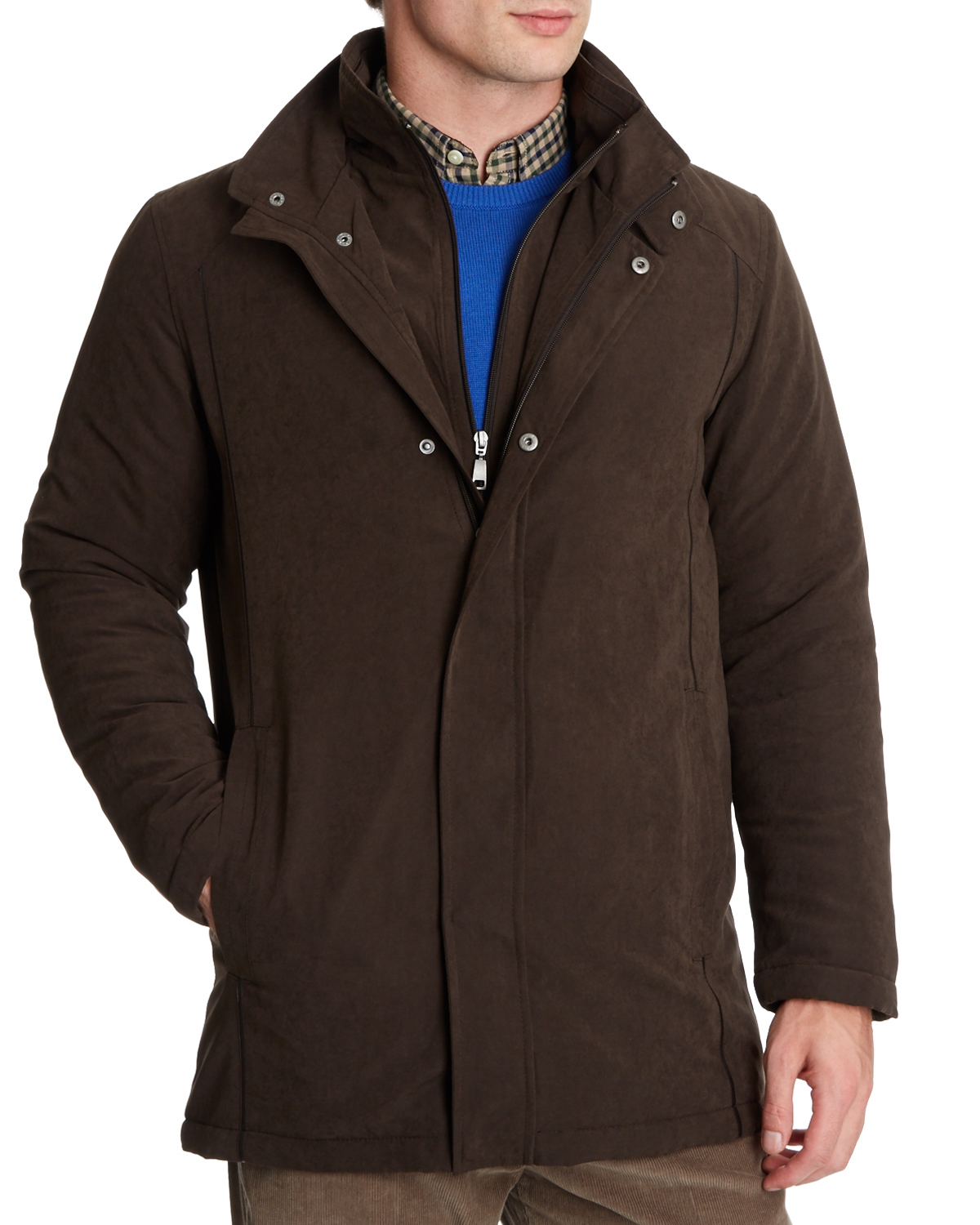 Dunnes Stores | Brown Micromoss Parka Jacket