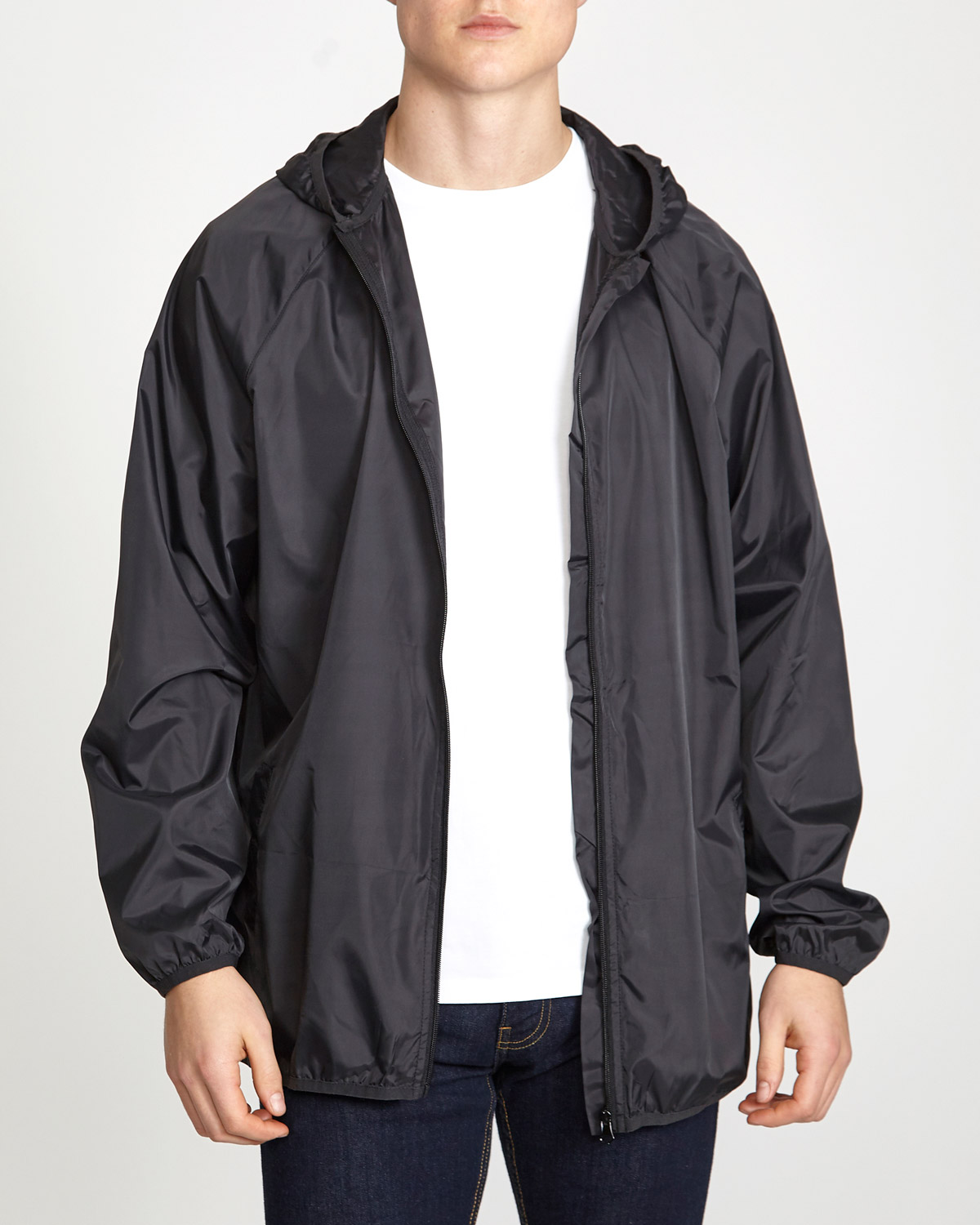 Dunnes Stores | Black Rain Jacket In A Bag