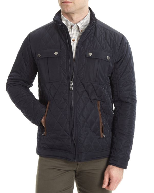 Regular Fit Quilted Jacket