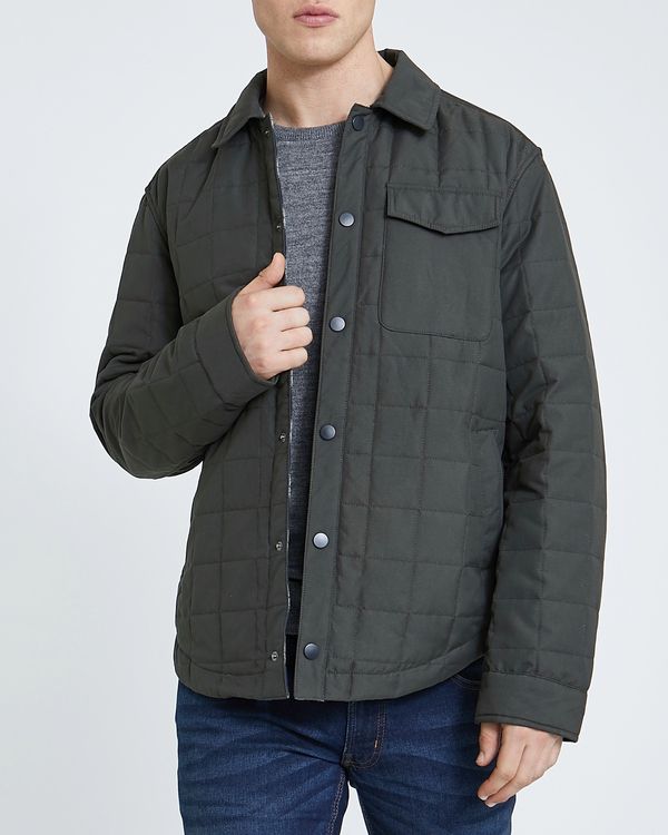 Dunnes Stores | Green Quilted Jacket