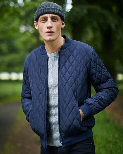 Quilted Bomber Jacket thumbnail