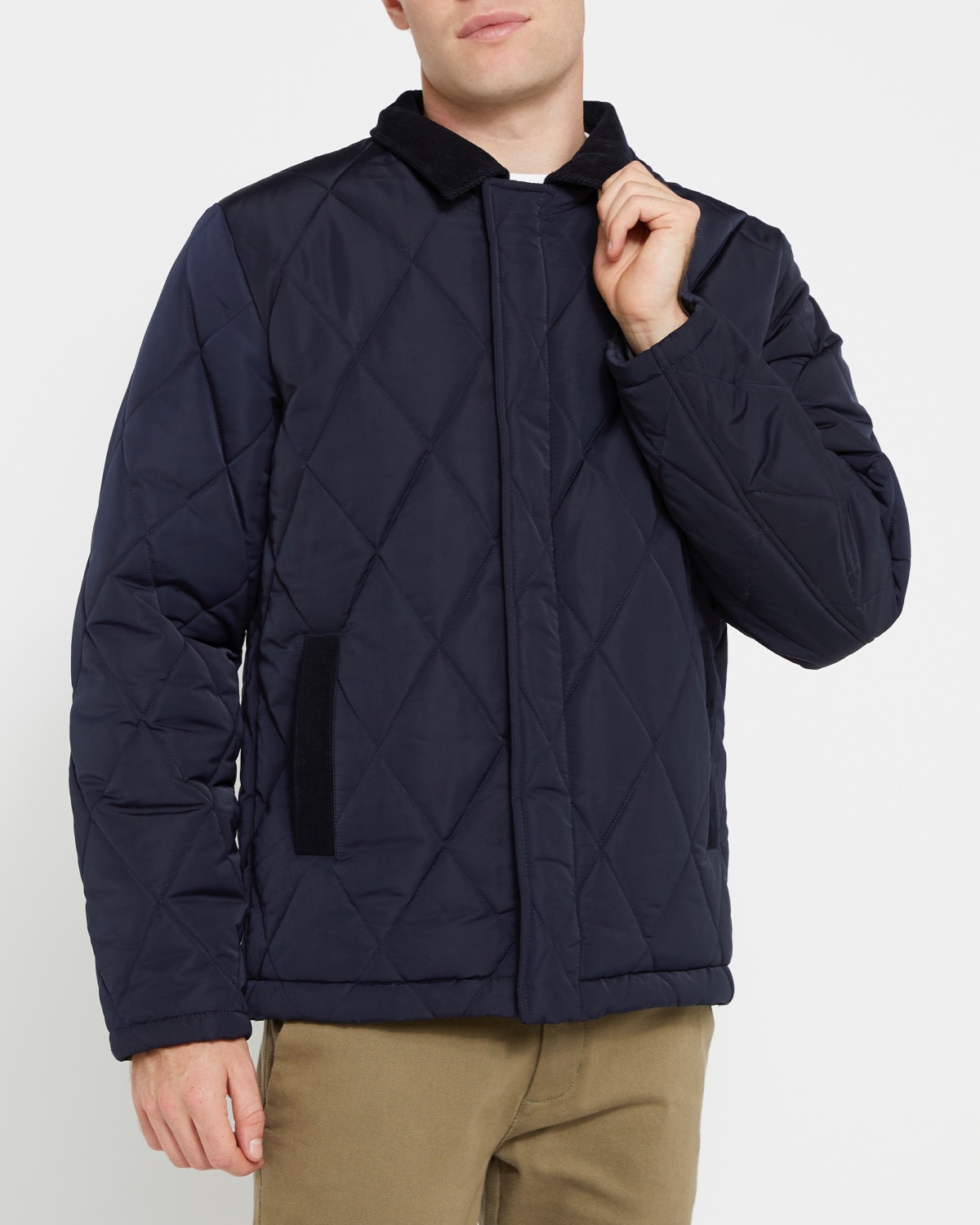 Dunnes Stores | Navy Quilted Jacket