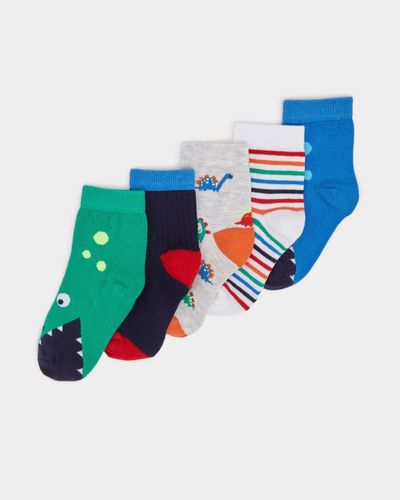 Baby Boys Design Socks - Pack Of 5