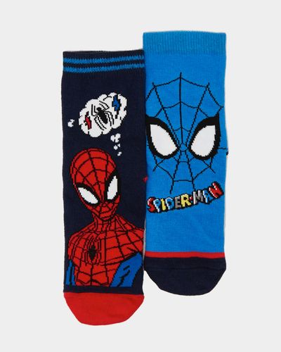 Baby Boys Spiderman Socks - Pack Of 2 thumbnail