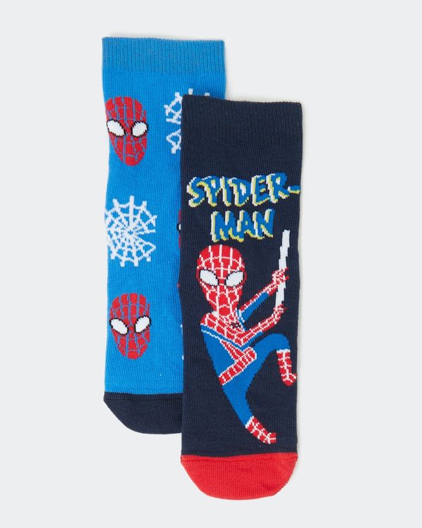 Spiderman Socks - Pack Of 2