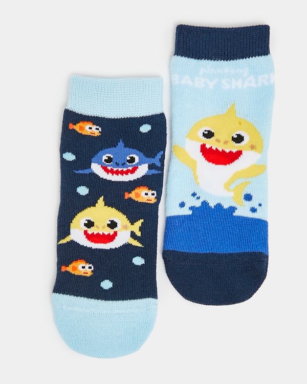 Baby Shark Socks - Pack Of 2