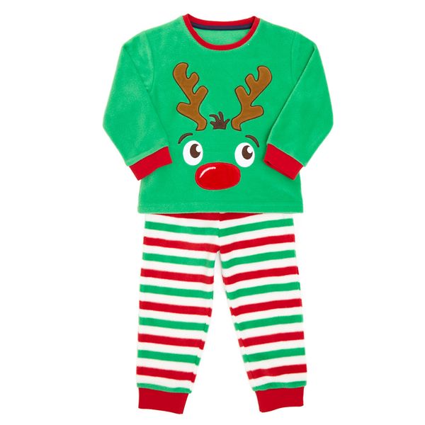 Boys Christmas Fleece Pyjamas