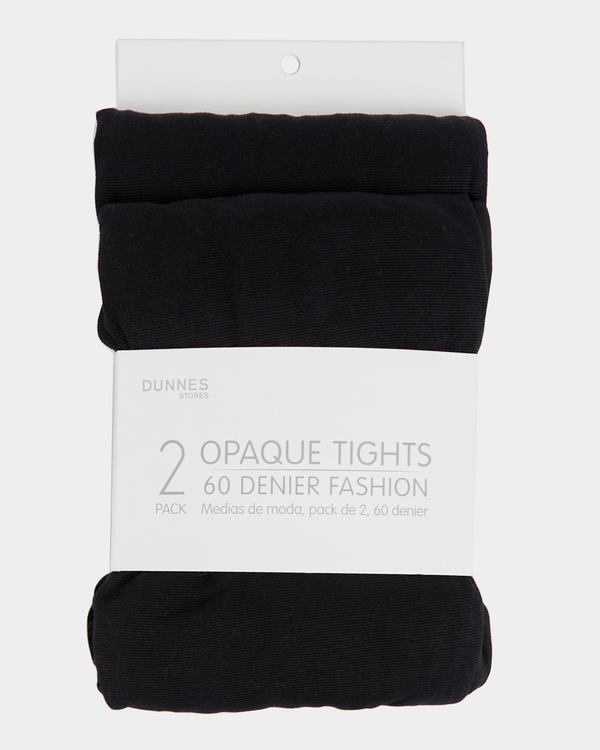 Dunnes Stores  Black 60 Denier Tights - Pack Of 2