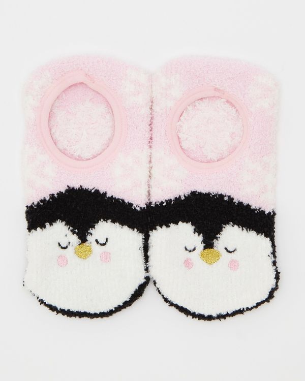 Kids Fluffy Slipper Socks