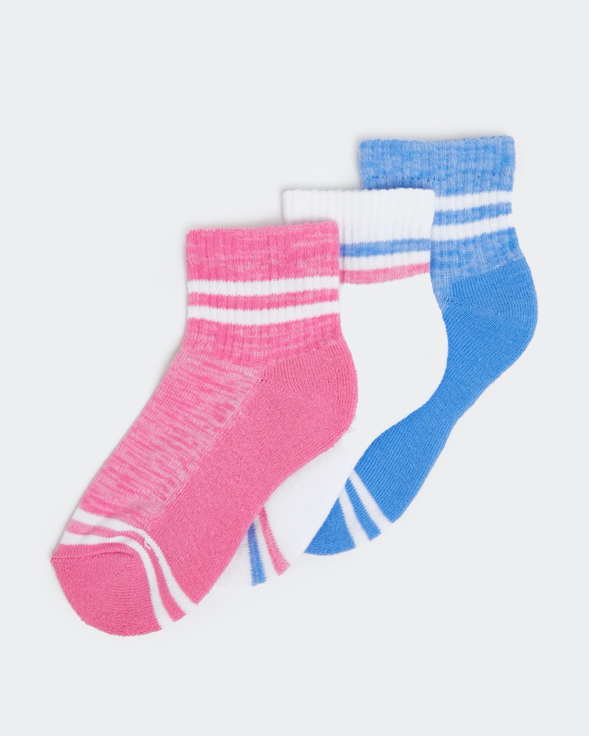 Dunnes Stores | White Sports Crew Sock - Pack Of 3