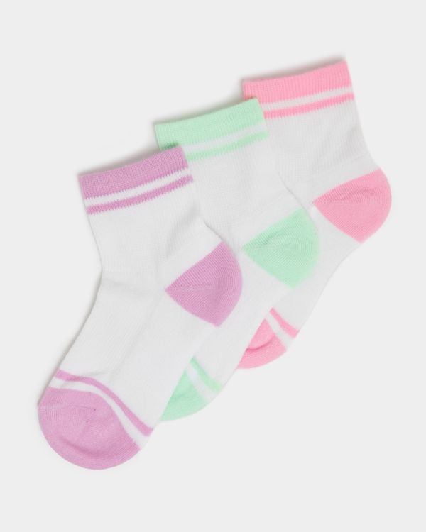 Quart Socks - Pack Of 3
